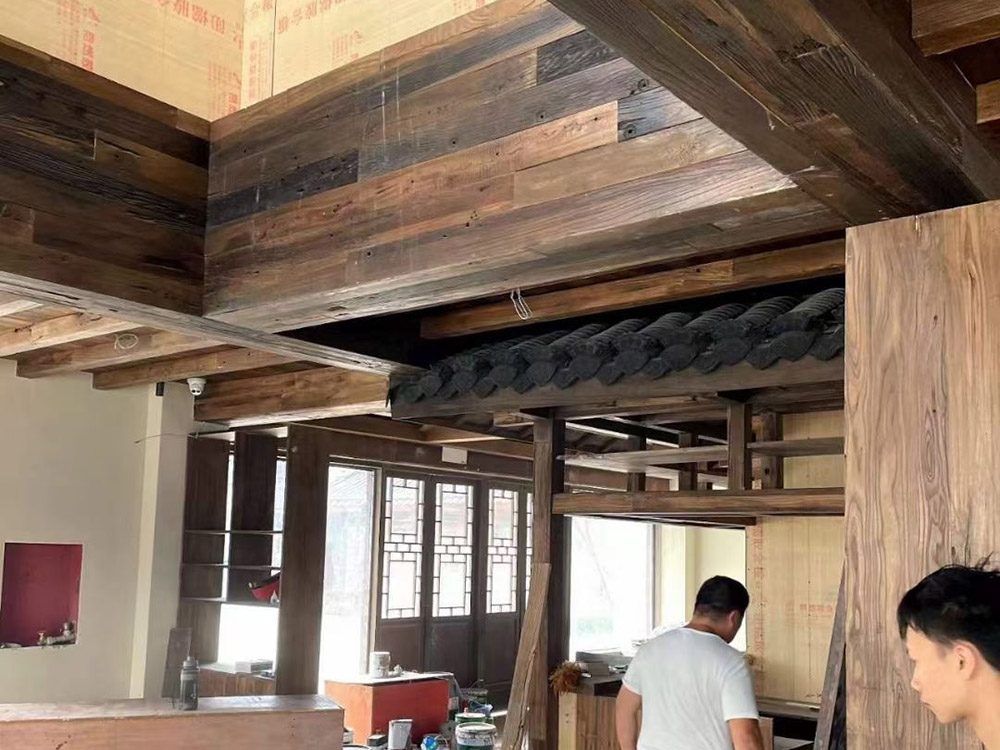 民宿侘寂风装修板